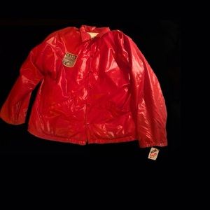 Vintage waterproof fishing jacket